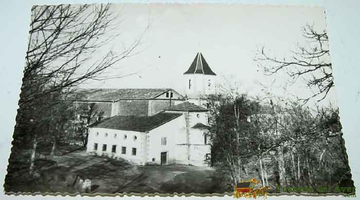 Antigua foto postal de bejar (salamanca) - santuario del castañar . foto montagut - sin circular