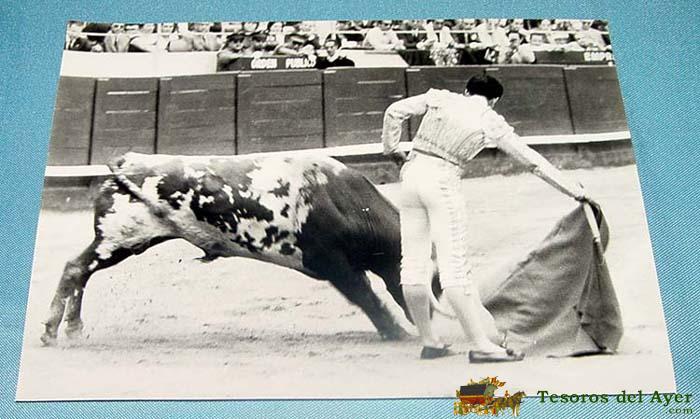 Antigua foto original de raul contreras "finito" el dia 17 junio 1965 - foto de prensa - mide 18 x 1